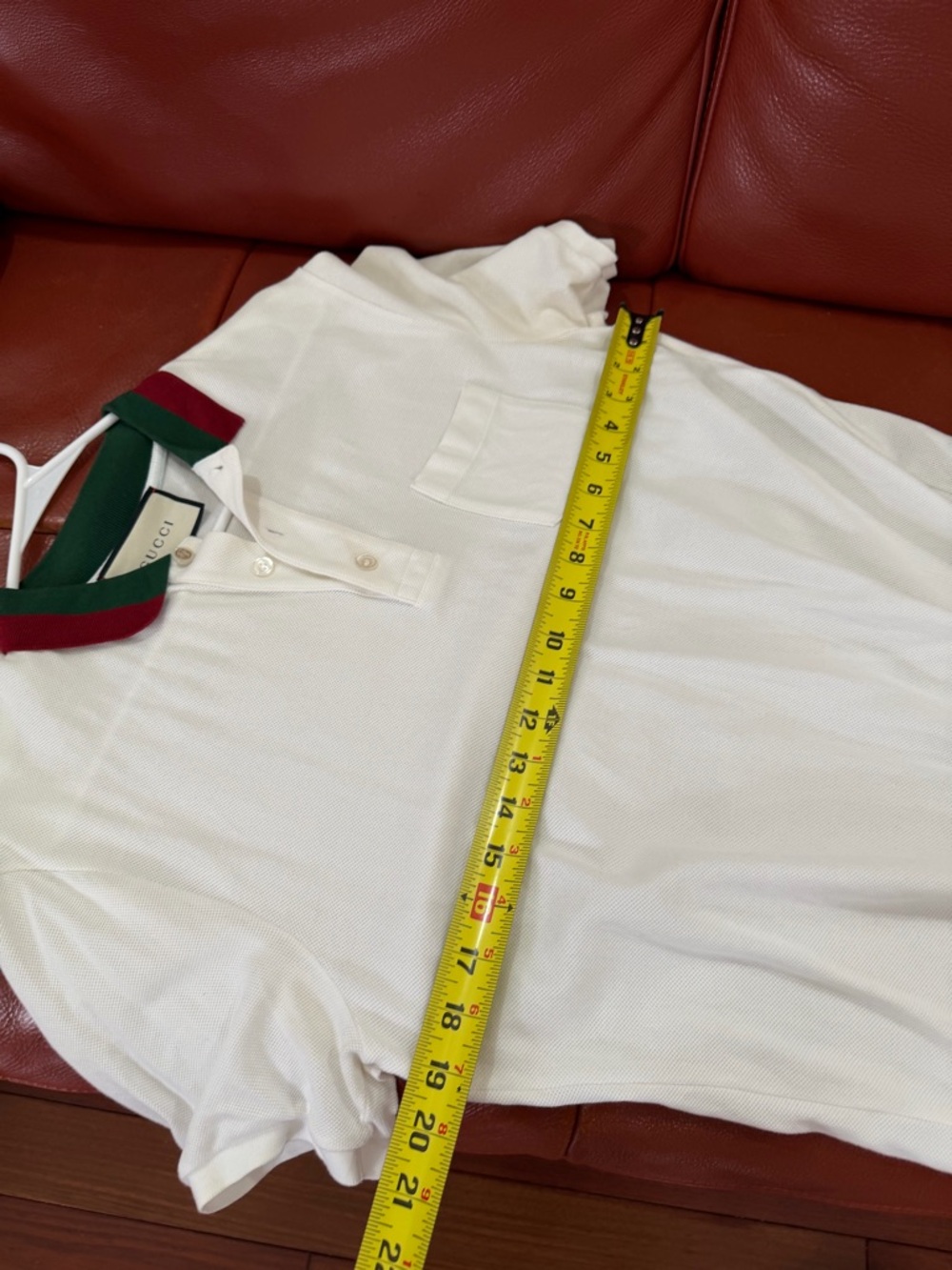 Gucci White Polo Shirt - Picture 8 of 10